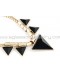  Triangle Clavicle Gold Plated Necklace